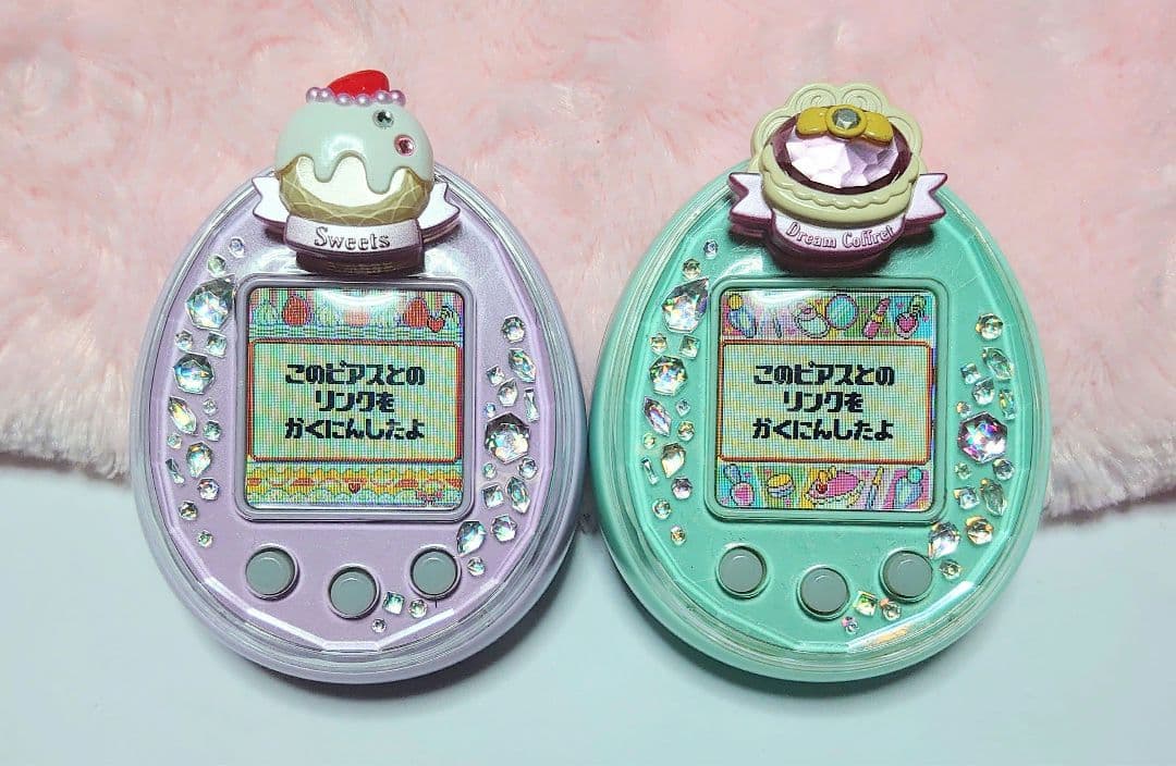 【しろもっち】 たまごっちピース たまデコピアスセミコンプ リフィル 取説