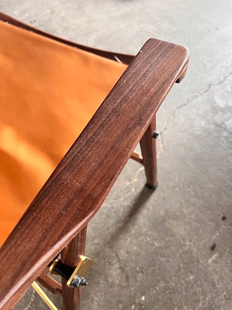 キャンプオンパレード　コンダクターズチェア　レザー