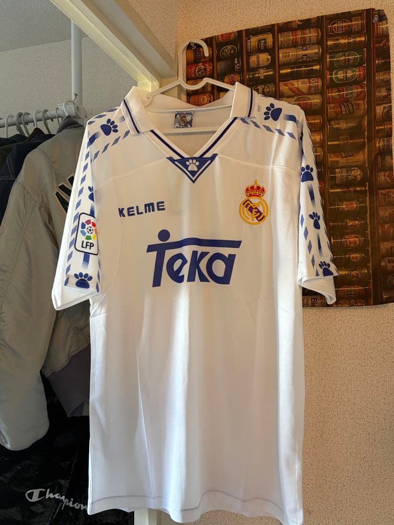 レアル・マドリード ユニフォーム KELME TEKA ホワイト ヴィンテージ