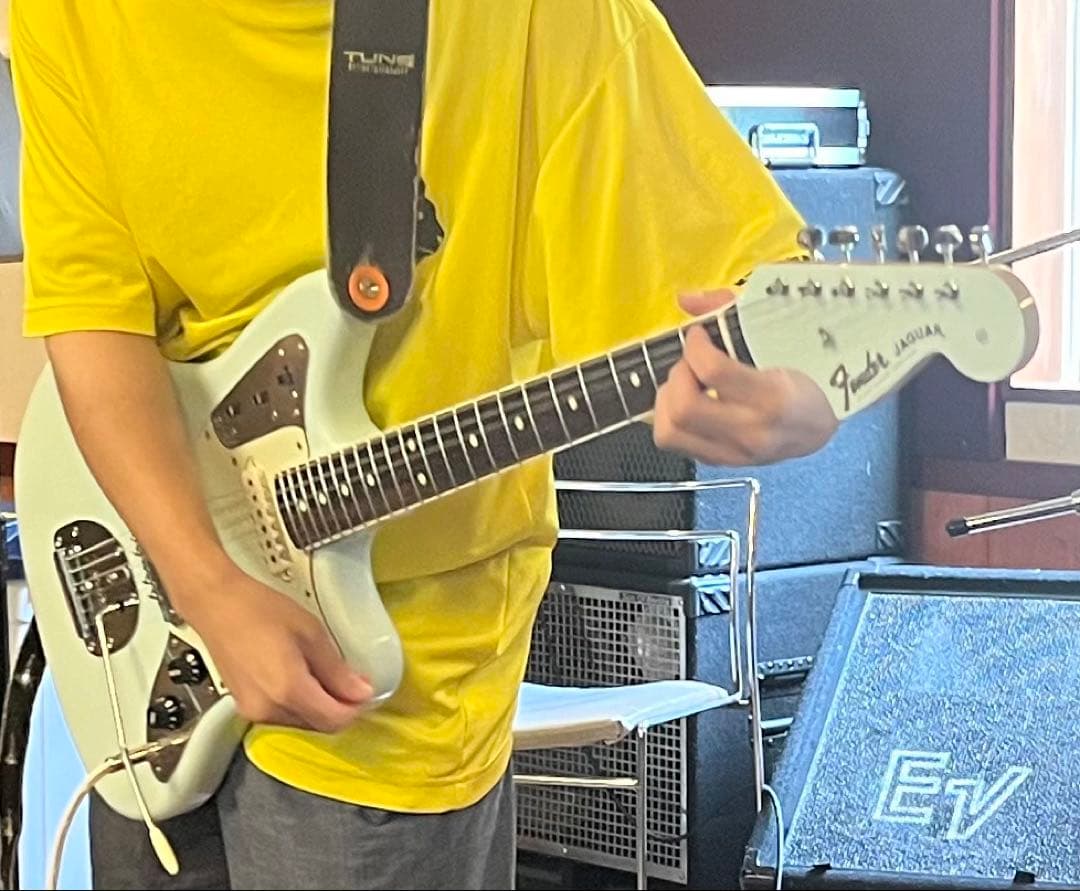 ギター Fender MIJ Jaguar sonic blue MH