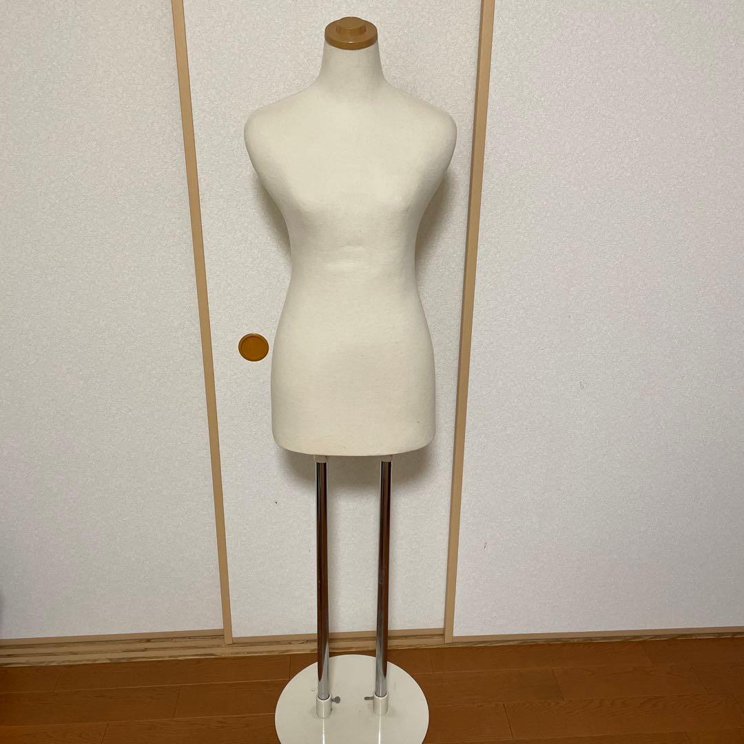 ホワイトマネキン 布製 約160cm