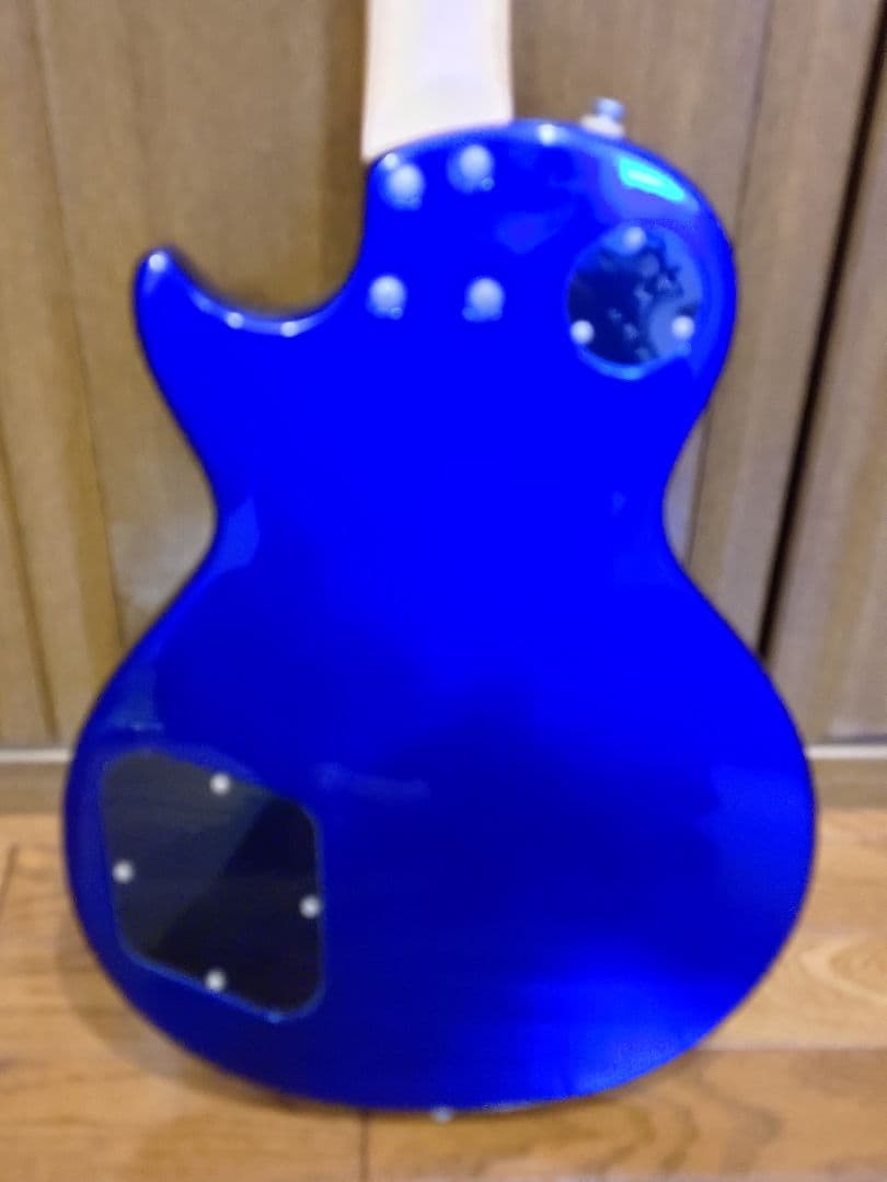 【USED】Burny_レスポール_エレキギター_ジャンク品扱い_ブルー