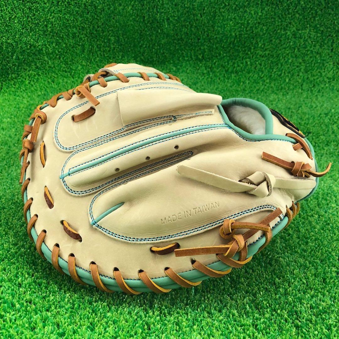 ゼット ZETT 捕手用 硬式キャッチャーミット 右投げ 海外 1075