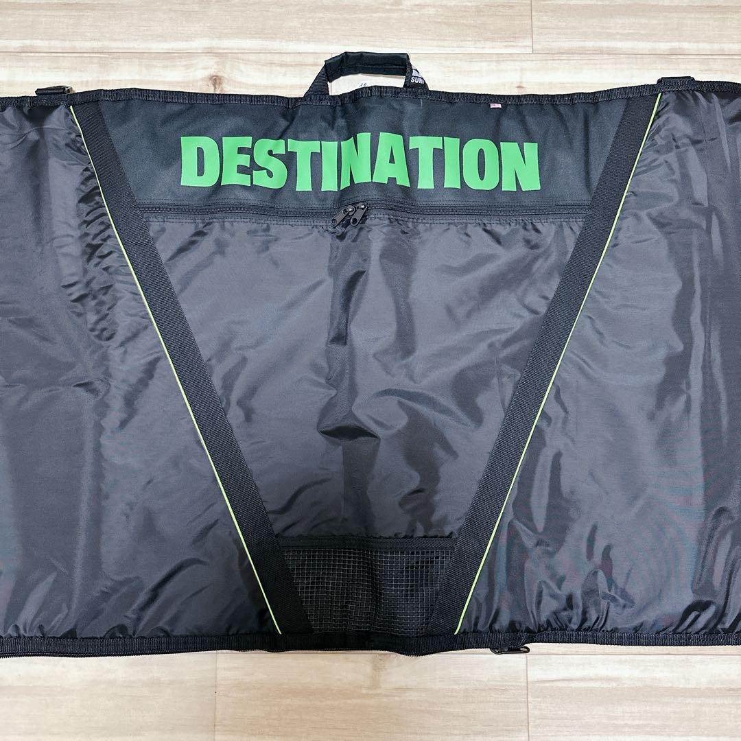 【極美品】デスティネーション　ロングボード　ケース　ブラック　9'2　カバー