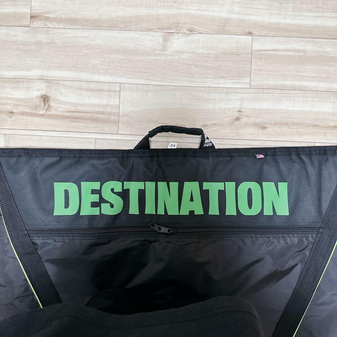 【極美品】デスティネーション　ロングボード　ケース　ブラック　9'2　カバー