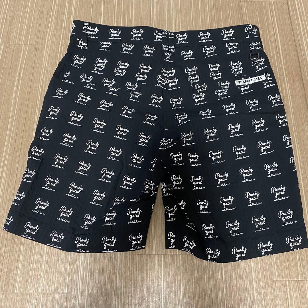 新品タグ付き　パーリーゲイツ　コットンナイロンサッカーショートパンツ　サイズM