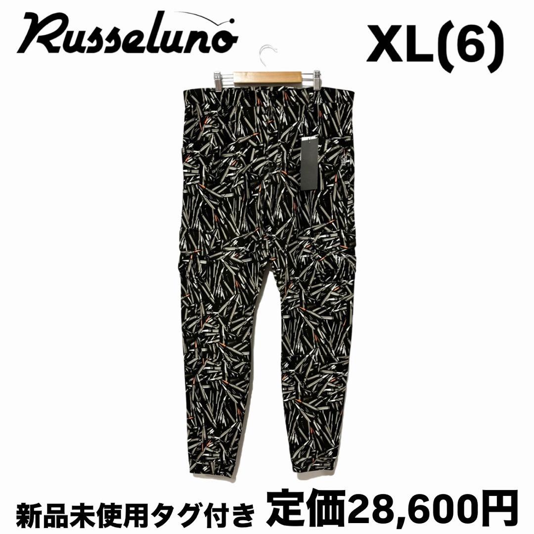 新品 ラッセルノ ゴルフ スキニー ロングパンツ バレット XL 6