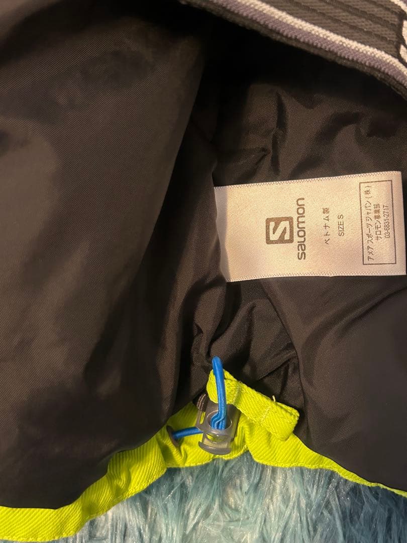 Salomon Clima Pro スキーウェア S ネオンイエロー