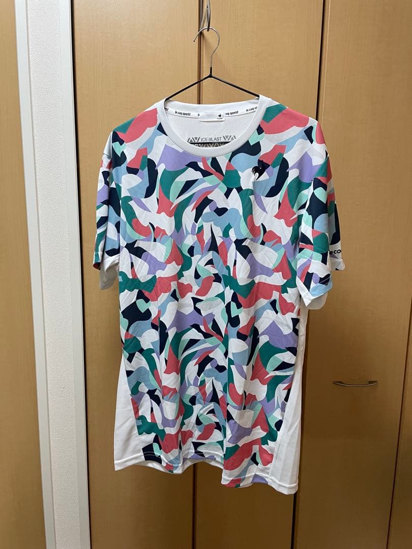 ルコック　テニスウェア　メンズOサイズ　ゲームシャツ4点、短パン2点の6点セット