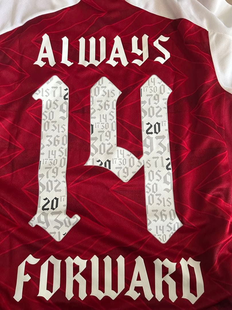 アーセナル 19-20 FACup 優勝記念ユニフォーム