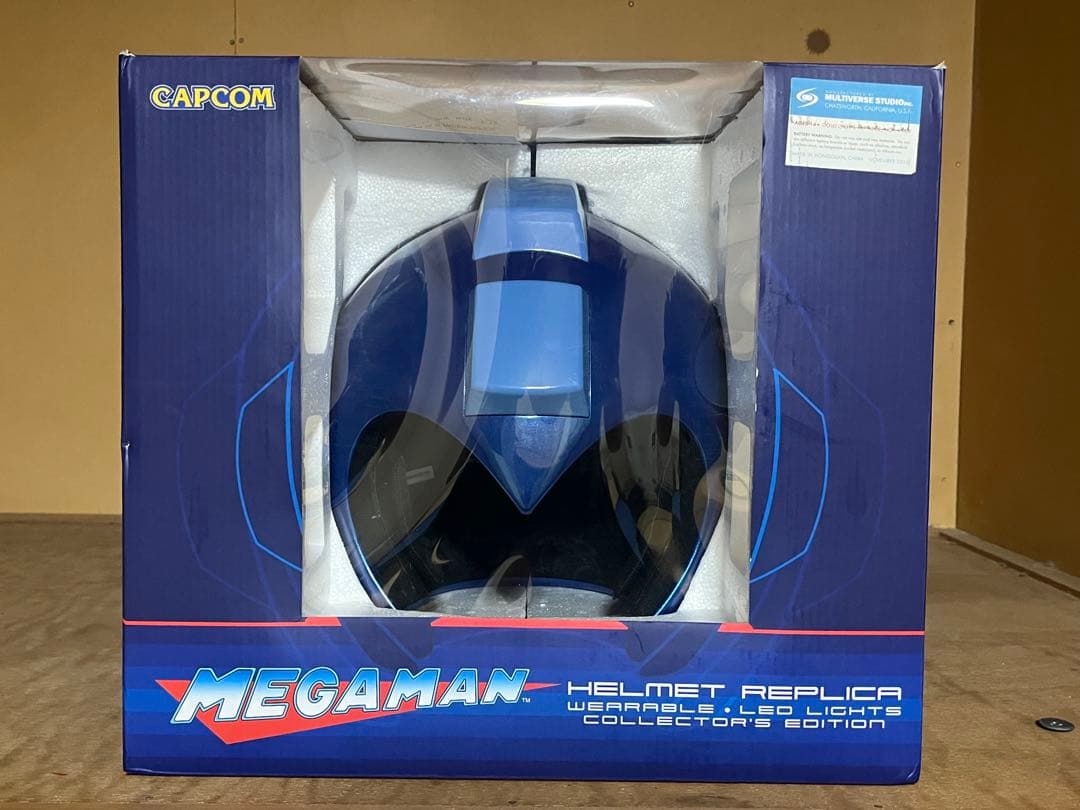 ロックマン　ヘルメット　レプリカ 【コレクターズエディション】