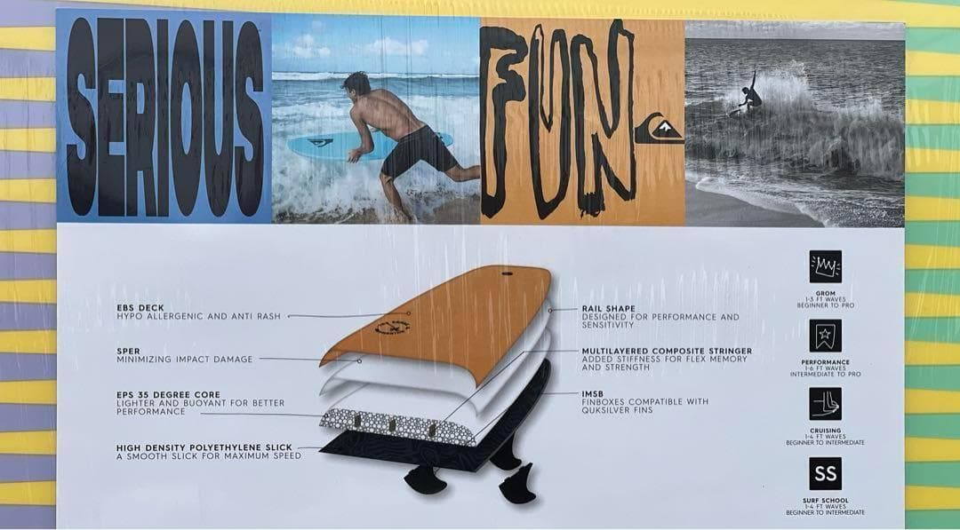 37%OFF!処分価格！ラスト1！！ QS　BREAK　BLACK 8ft