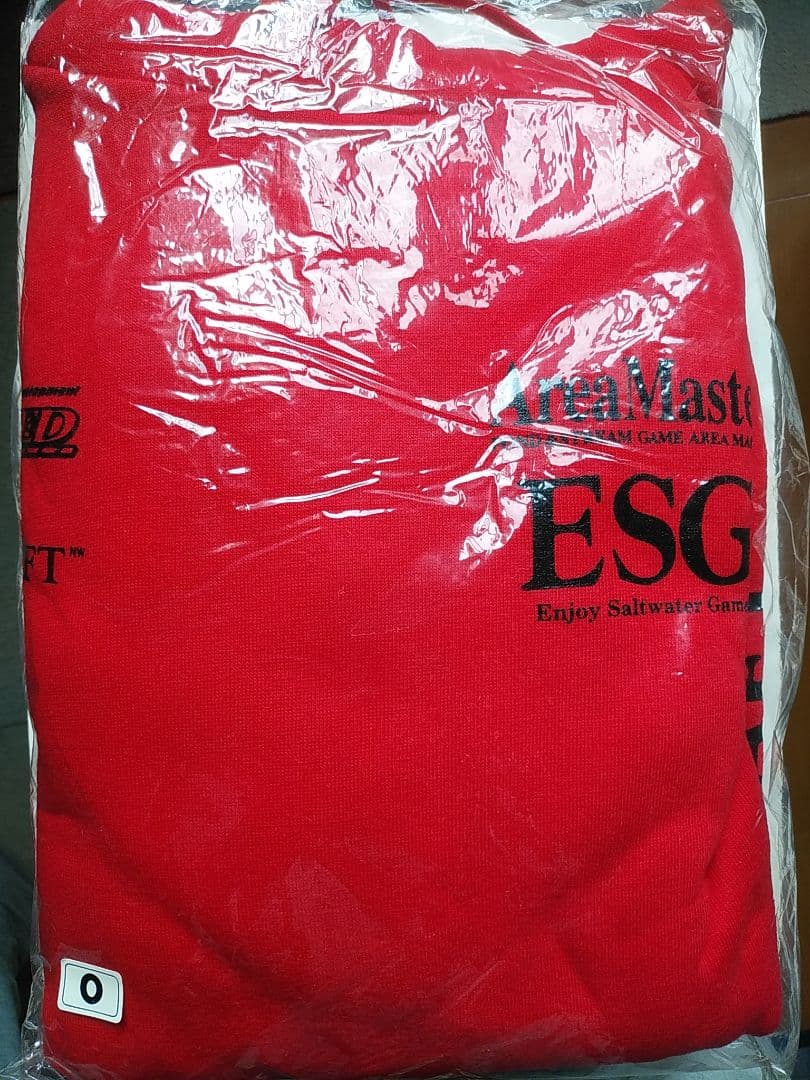 ラッキークラフト　パーカー　赤　サイズLL