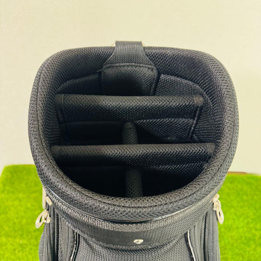 【軽量型】テーラーメイド TaylorMade キャディバッグ 黒