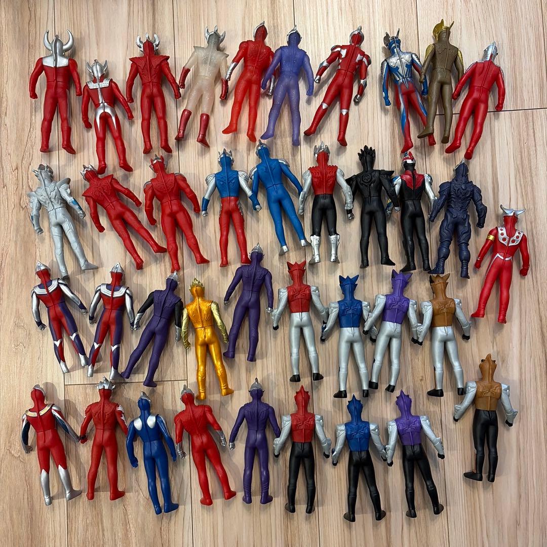 ウルトラマン ソフビ ウルトラマン38体 怪獣 10体 まとめ売り｜大量セット｜