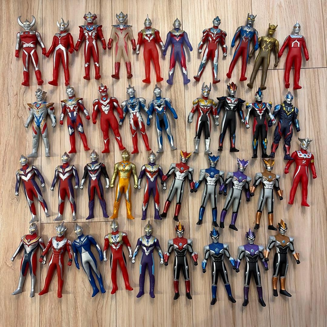 ウルトラマン ソフビ ウルトラマン38体 怪獣 10体 まとめ売り｜大量セット｜