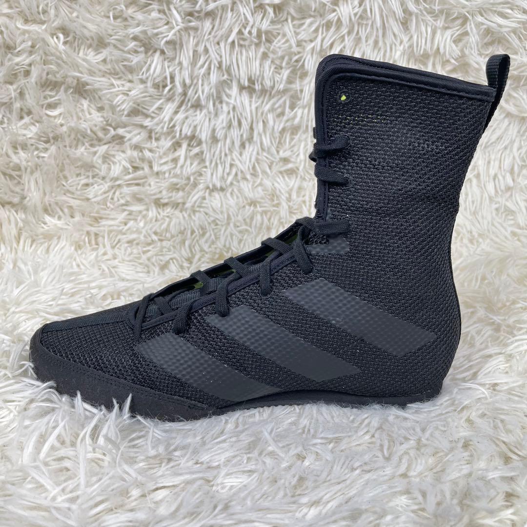 未使用極美品　アディダス　ボクシングシューズ BOXHOG3 メッシュ　ブラック