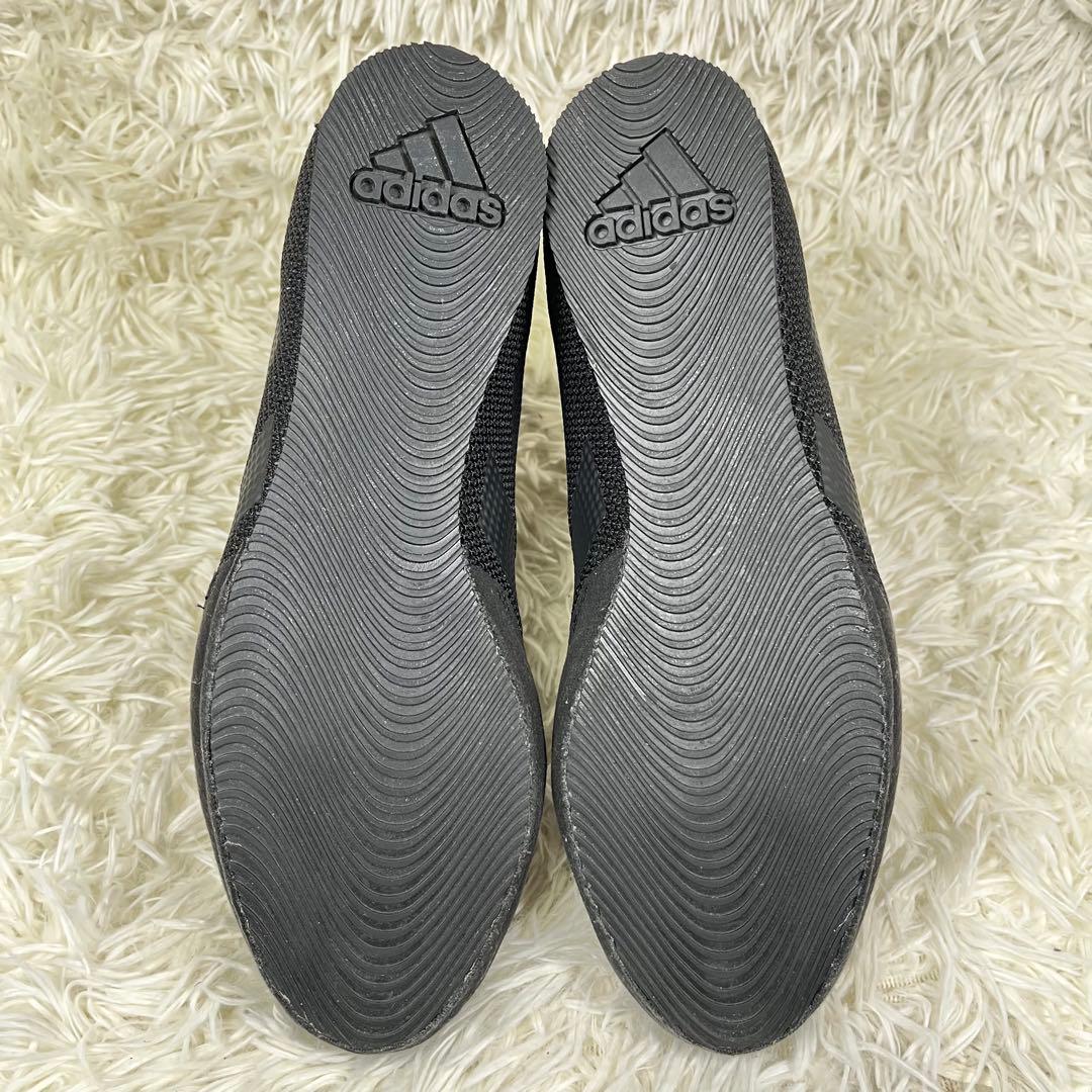 未使用極美品　アディダス　ボクシングシューズ BOXHOG3 メッシュ　ブラック