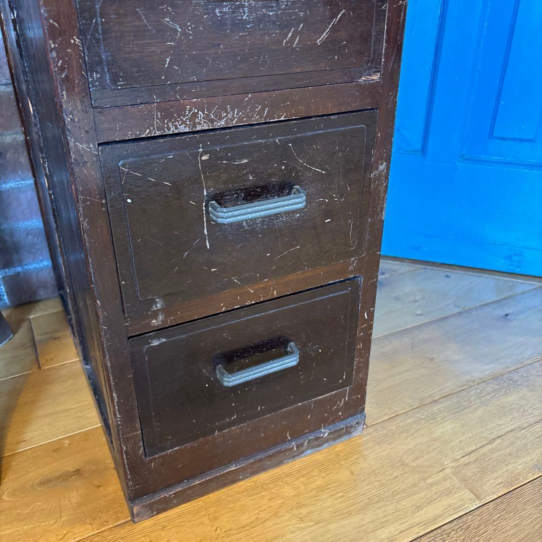 アンティーク　骨董　引き出し　木製