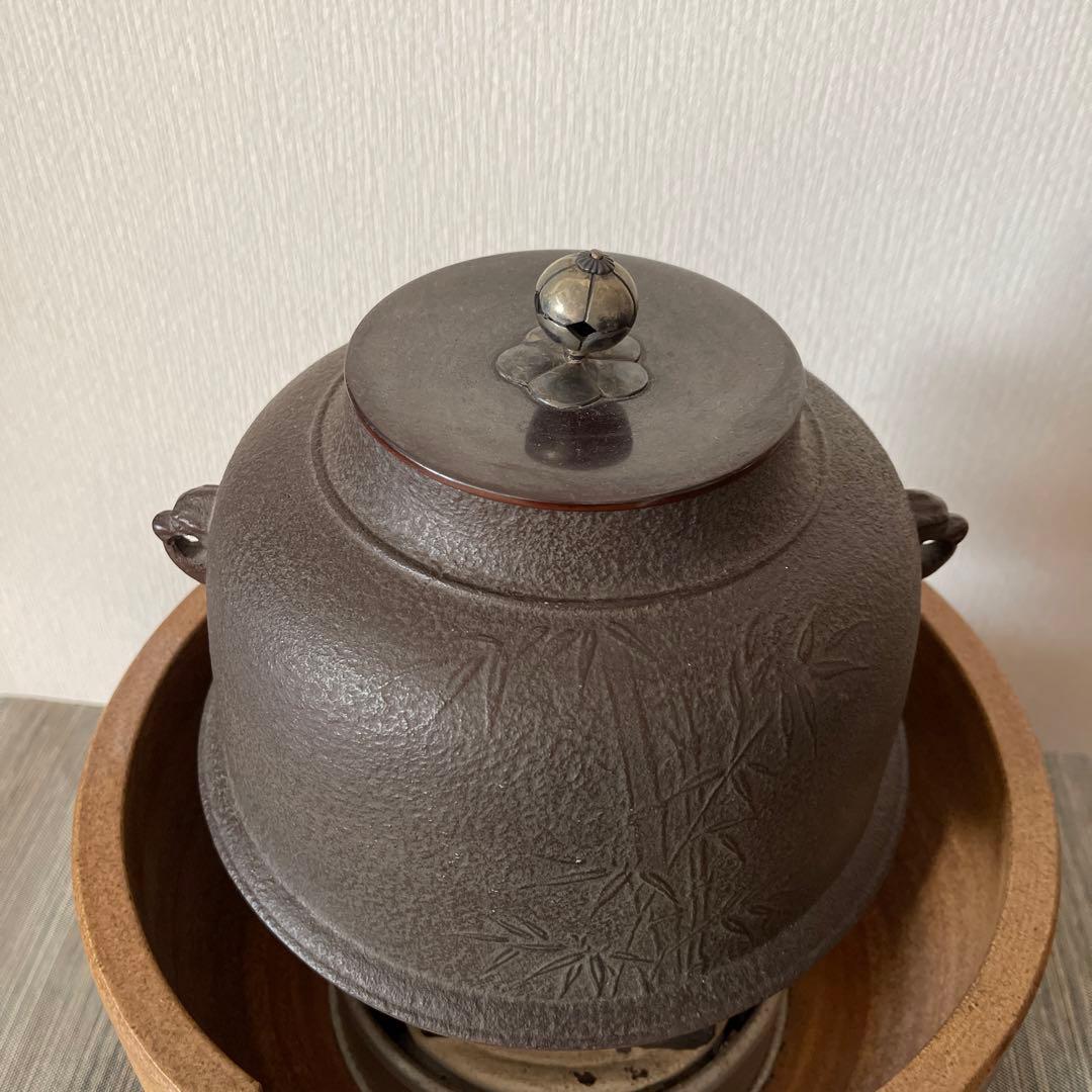 茶道具 風炉茶道具 茶釜 電熱式