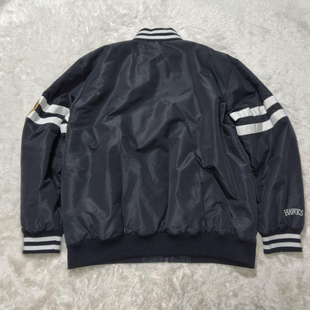 【3XL】福岡ソフトバンクホークス　マジェスティック製　グランドコート　大きめ