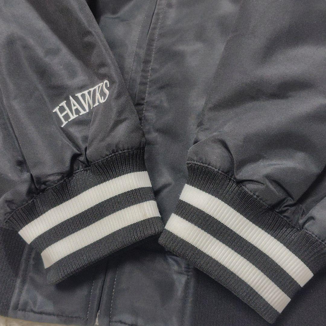 【3XL】福岡ソフトバンクホークス　マジェスティック製　グランドコート　大きめ