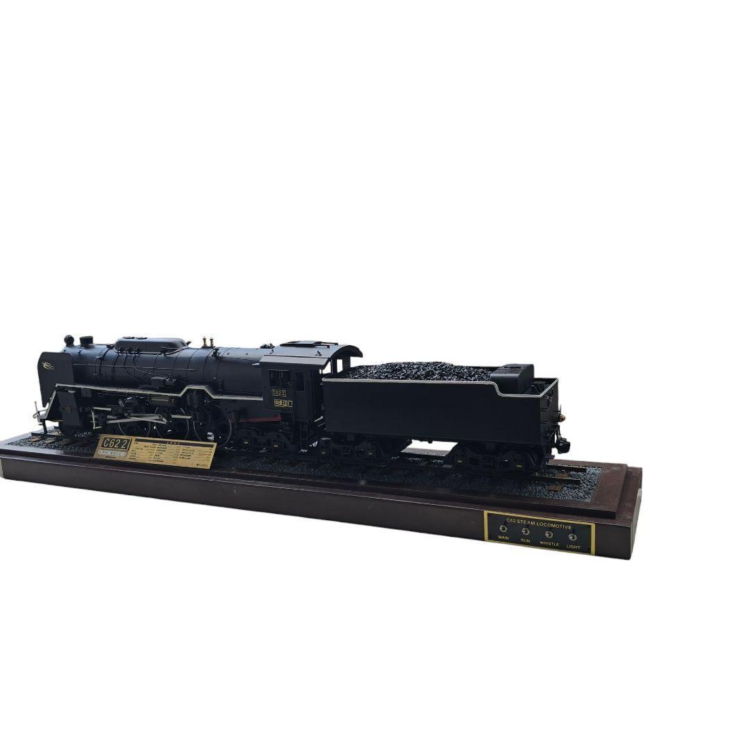 デアゴスティーニ蒸気機関車C62を作る　完成品　アクリルケース付き