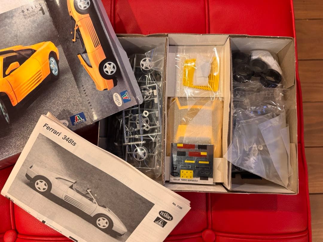 1/24テスターズ / イタレリ メタルボディ 348ts未組立品’90年代製