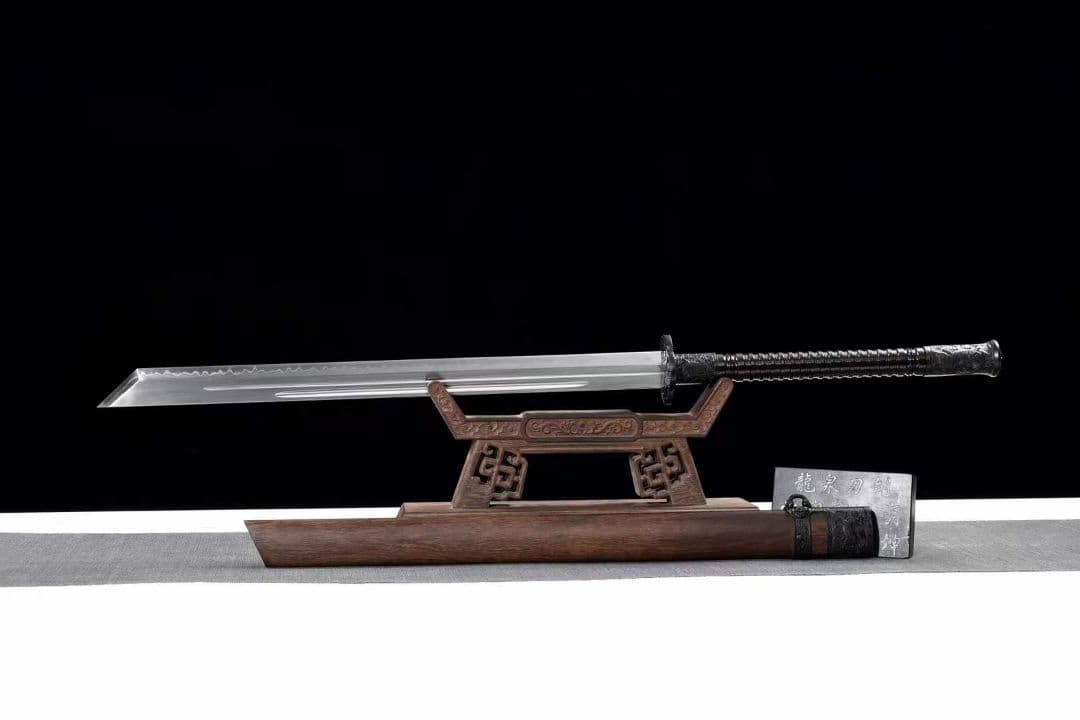 鉄索幻獣20230750 古兵器 武具　刀装具　日本刀　模造刀 居合刀