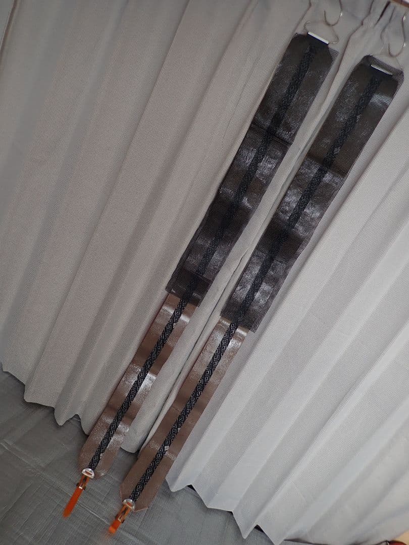 BD スキー　クライミングスキン　橙模様