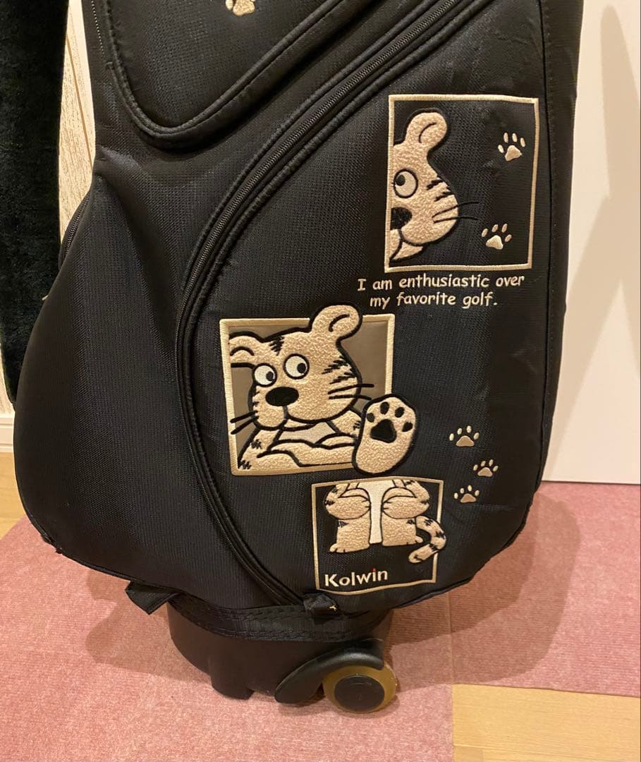 希少美品 コルウィン キャディバッグ キャスター付き