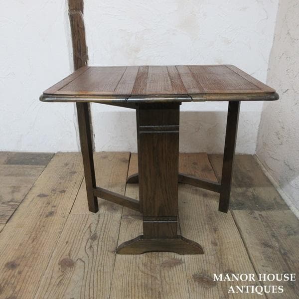 イギリス アンティーク 家具 CC41 スモールゲートレッグテーブル 6132e