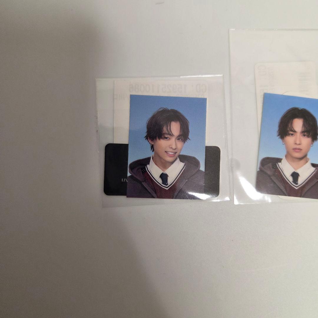 川口蒼真 KID D7SCOVER ガチャ ネーム ステッカー 証明写真