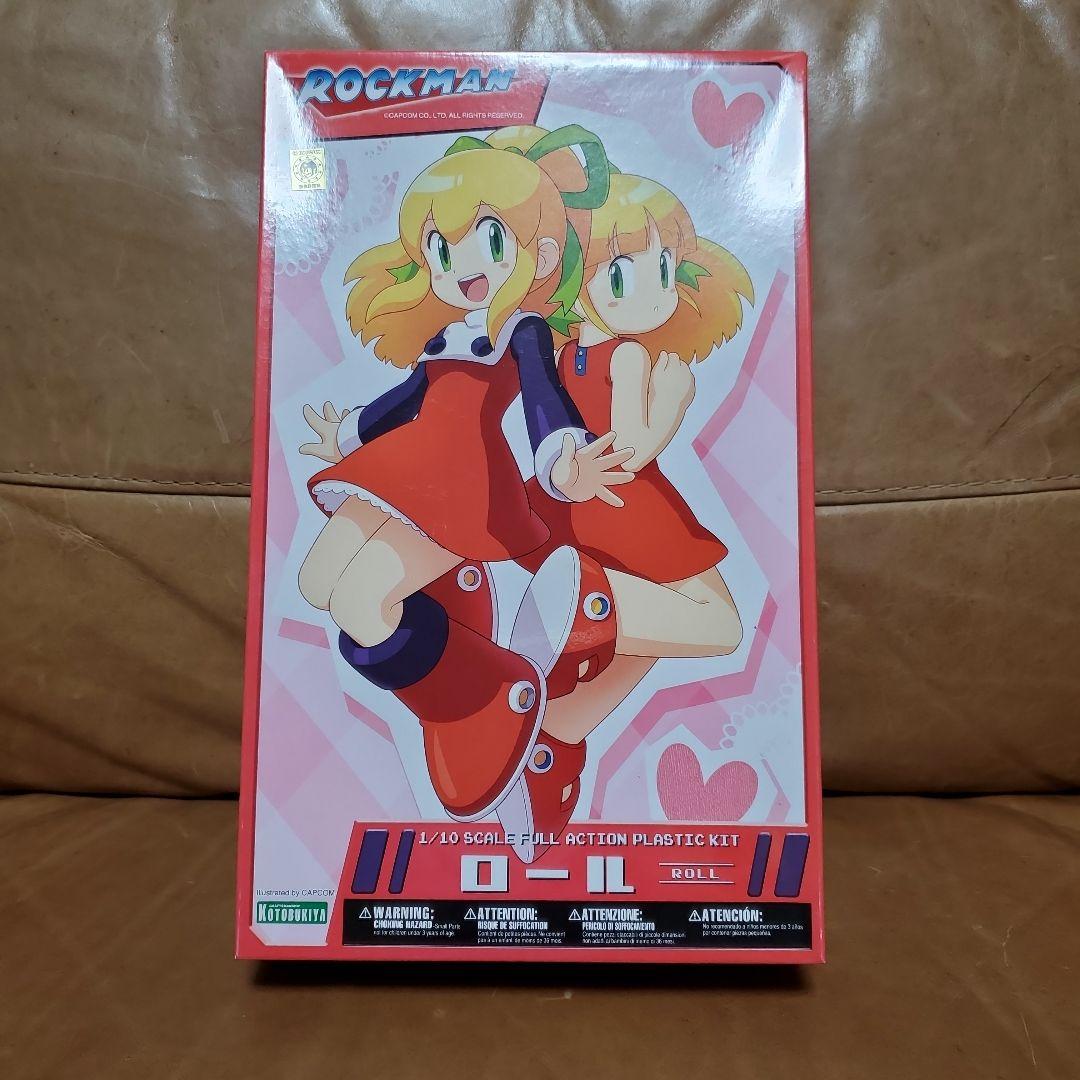 ロックマン 1/10スケール　プラモデル　ロール