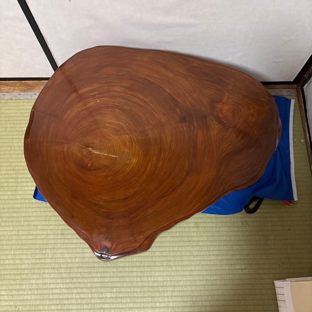 木製 不規則形状 座卓