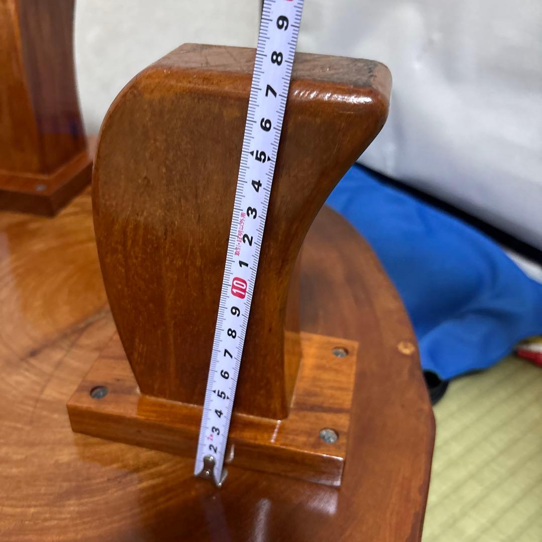 木製 不規則形状 座卓