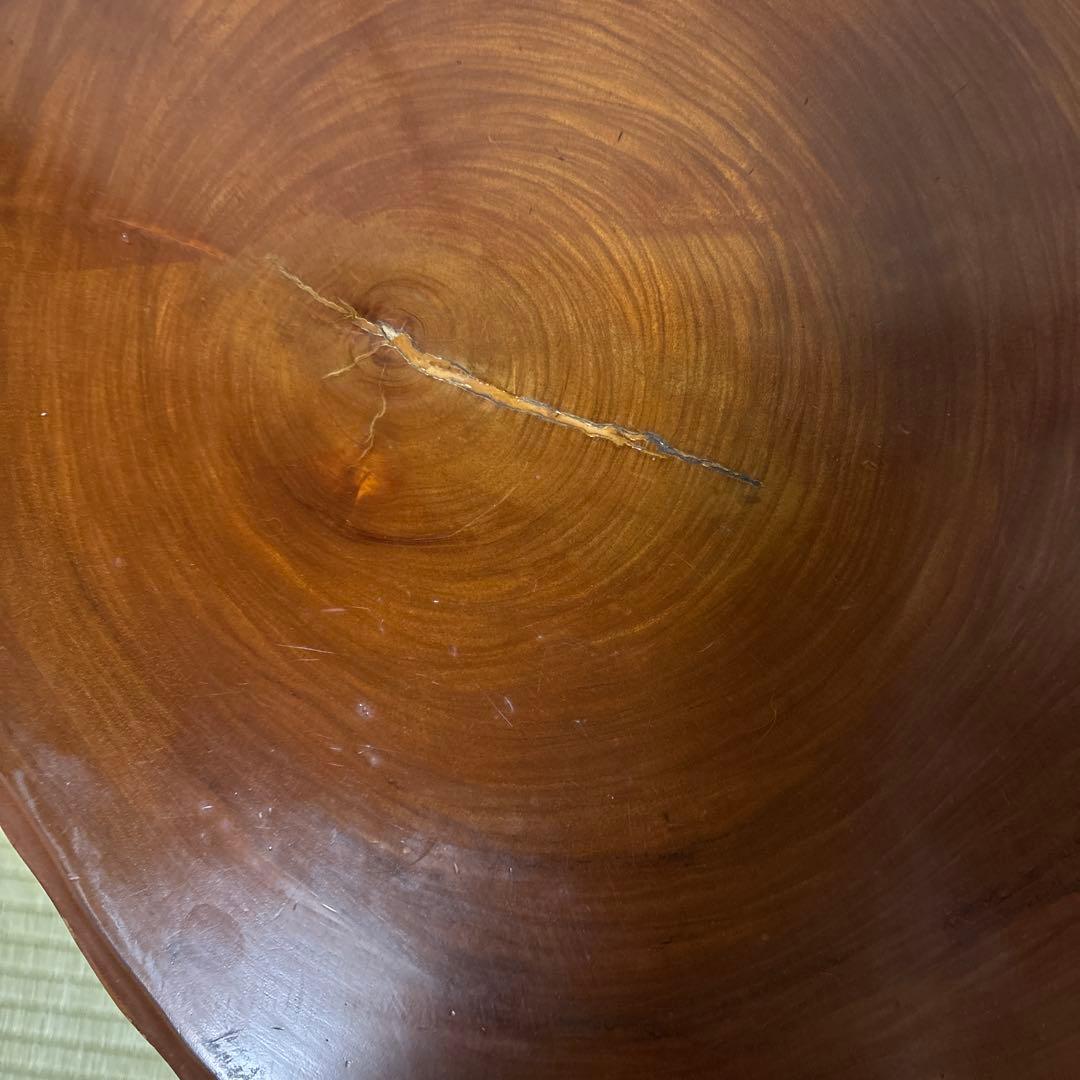 木製 不規則形状 座卓