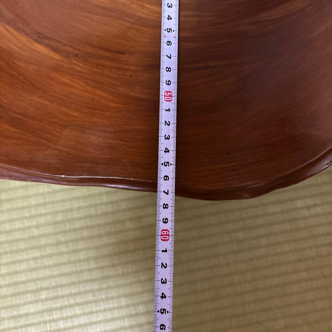 木製 不規則形状 座卓