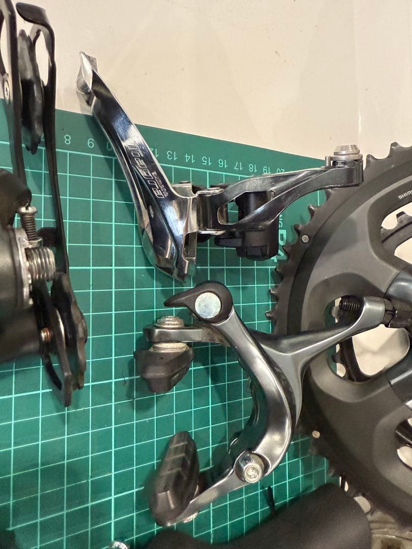 美品　SHIMANO ティアグラ R4700 リムブレーキ グループセット