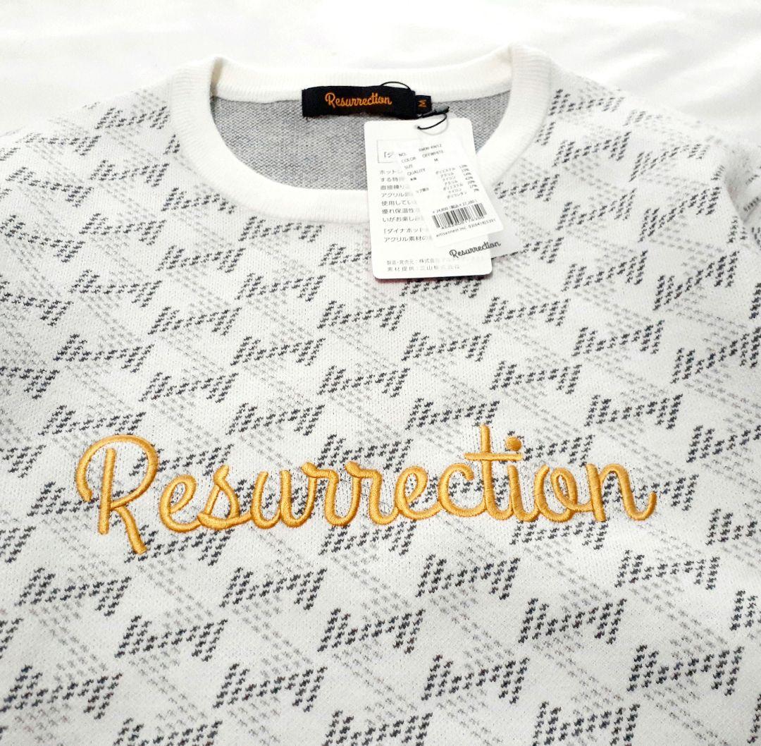 Resurrection ゴルフ GMクルーネックニット プルオーバー