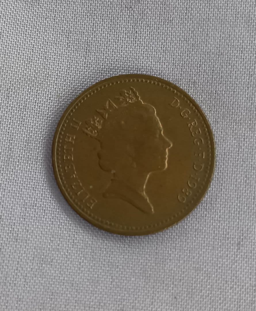 エリザベス女王1ペニー
