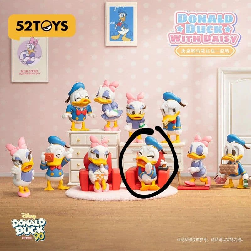 52TOYS ドナルドダック with デイジー フィギュア　シークレット