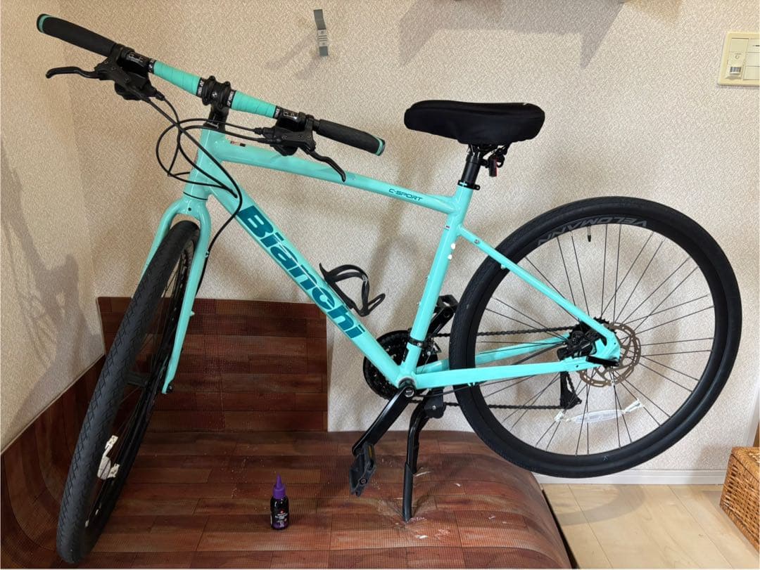 Bianchi 2024年モデル クロスバイク ディスクブレーキ 室内保管