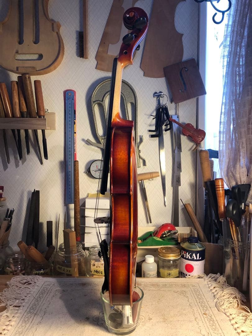 【駒&魂柱調整済】Suzuki分数バイオリンNo300 1/4 1994