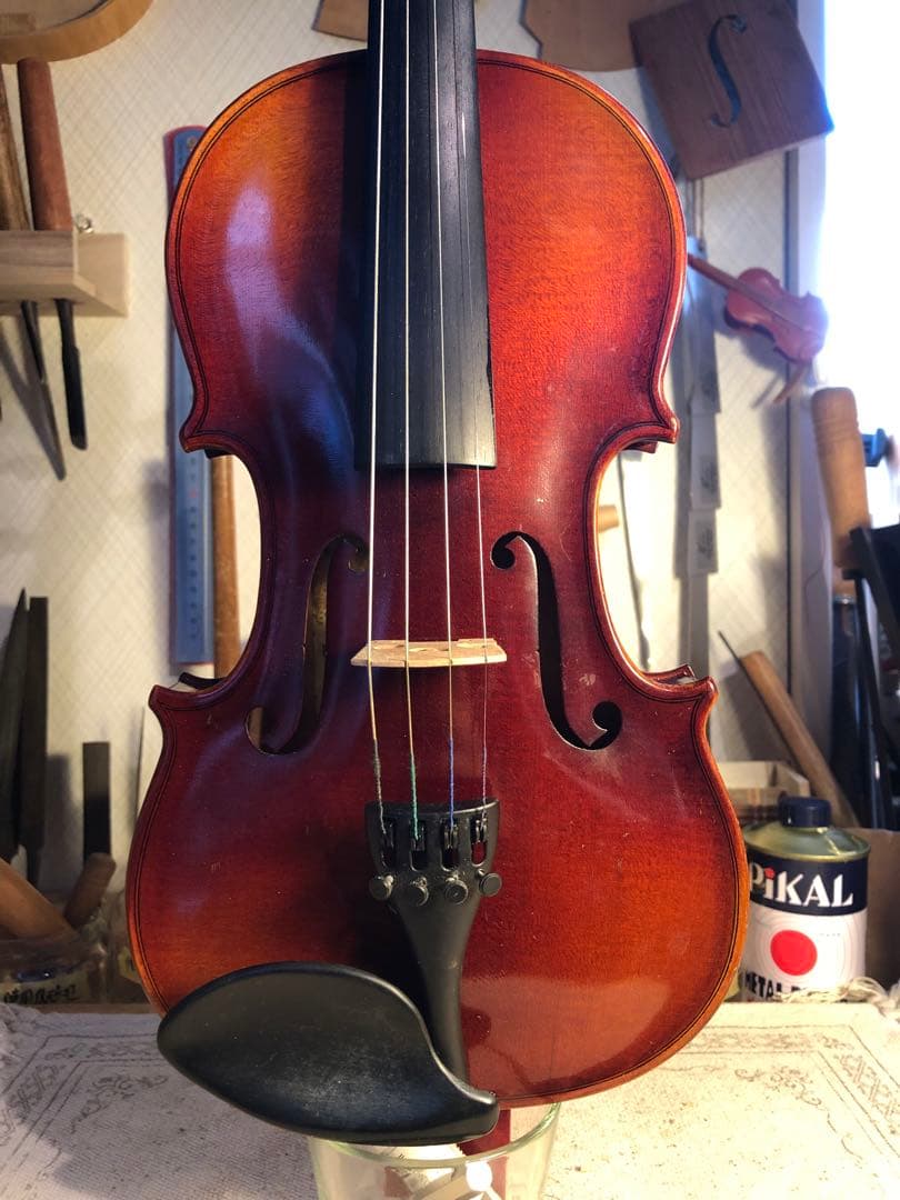 【駒&魂柱調整済】Suzuki分数バイオリンNo300 1/4 1994