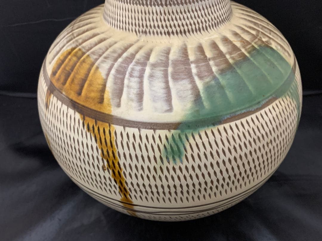 小石原焼　花瓶　壺　小鹿田焼 花入れ