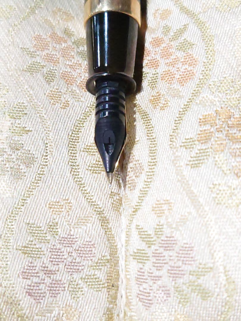 パイロット 53RT 14金張りキャップ 万年筆 14K2号細字 整備済品