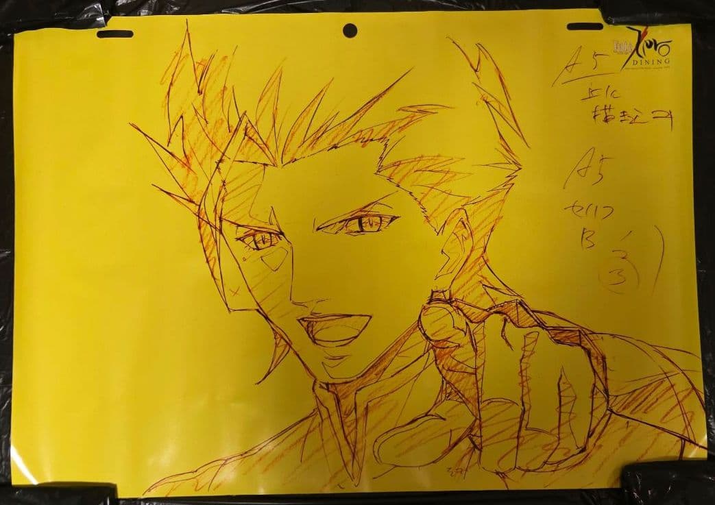 値下 Fate/Zero B1原画ポスター ディルムッド ufotable