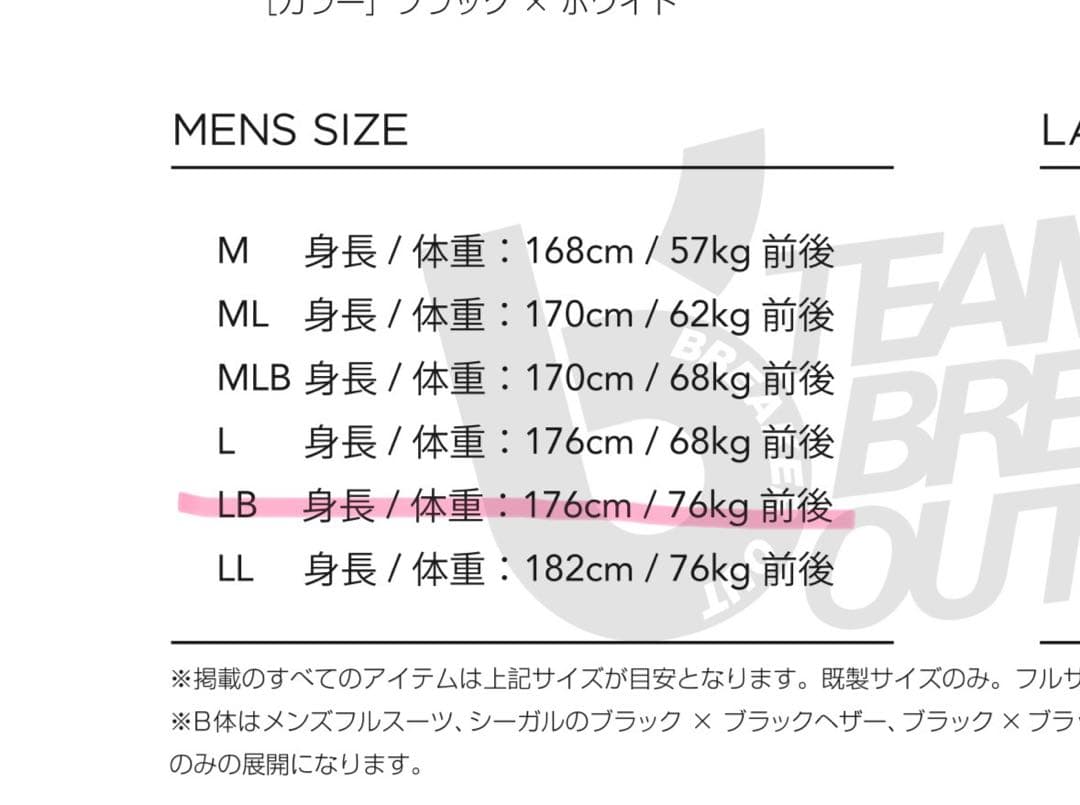 BREAKER OUT フルスーツ Lb チェストジップ