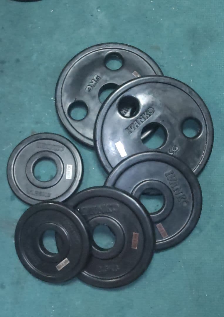 美品 オリンピック プレート IVANKO ROEZ 17.5kg セット